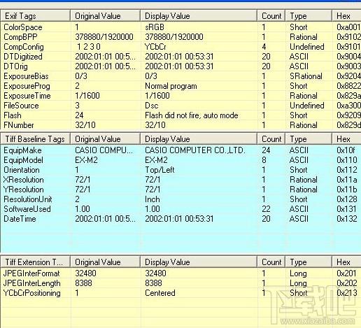 X360 Exif & Tiff Tag Viewer ActiveX Control,X360 Exif & Tiff Tag Viewer ActiveX