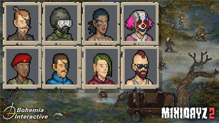 minidayz2游戏最新版下载,minidayz2,生存游戏,像素游戏